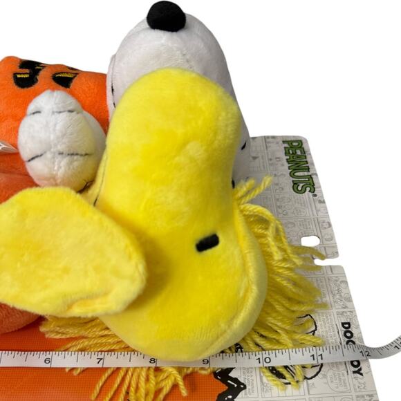 Peanuts Snoopy and Woodstock Halloween Dog Toys Pack of 2 10" Plush Chew Toys - Picture 3 of 6